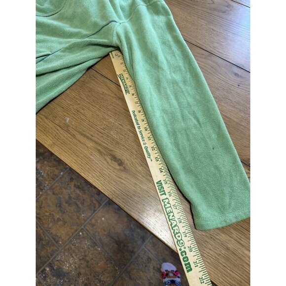 Horny Toad & Co Green Hooded Fleece Zip Up Jacket Women Size Large Pockets - Picture 8 of 11